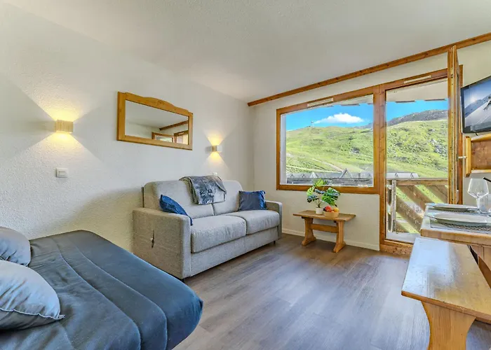 Cozy 1br Mountain View - Ski-in Ski-out, アパート ヴァル・トランス